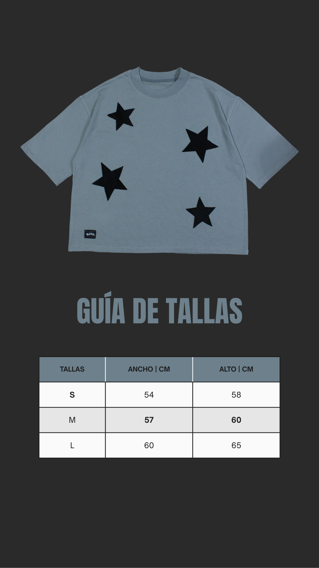 Stellar boxy tee
